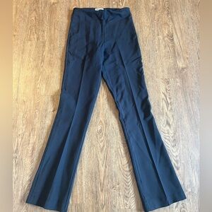 Reformation Size Small Women’s High Waisted Black Flared Stretch Pants